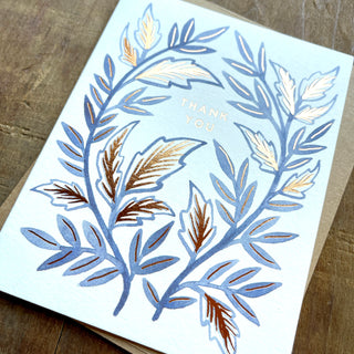 "Thank You" Foil Stamped Cards, FL14