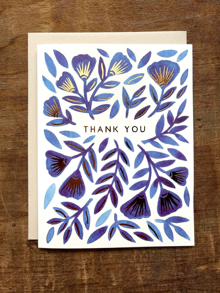 "Thank You" Foil Stamped Cards, FL12