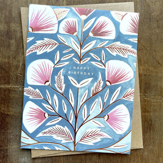 "Happy Birthday" Foil Stamped Cards, FL33