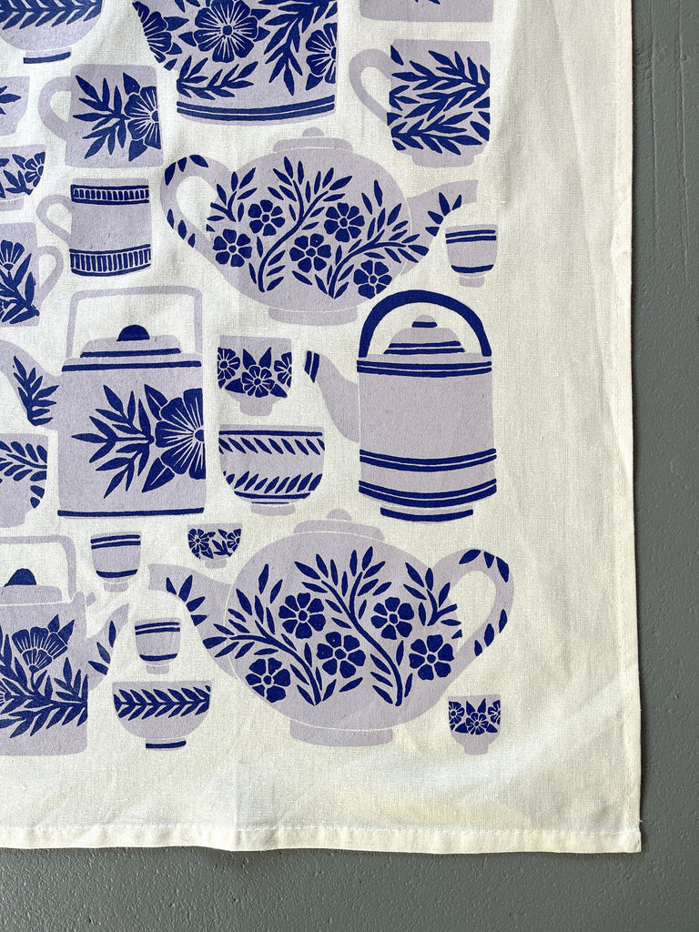 Tea Towel Set - Neptune Print - PLENTY Mercantile & Venue