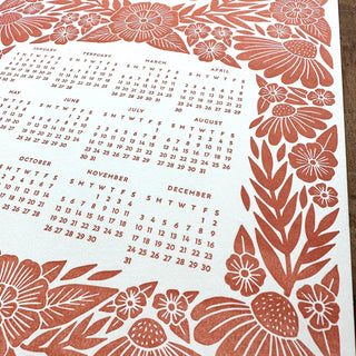 2023 Letterpress Calendar - LPC23