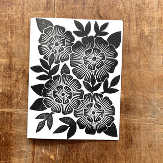 Block Printed Greeting Cards, KW118