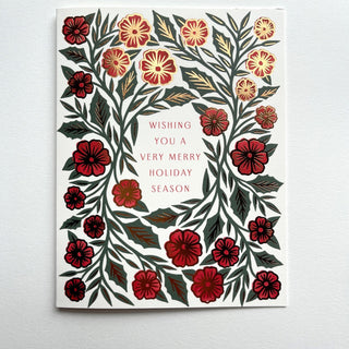 "Wishing You a Very Merry Holiday Season," Holiday Card