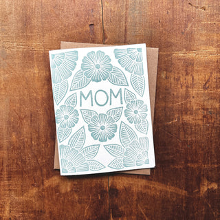 "Mom" Greeting Card