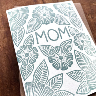 "Mom" Greeting Card