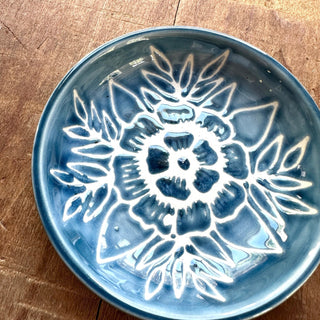 Hand Painted Ceramic Ring Dish - No. 2826