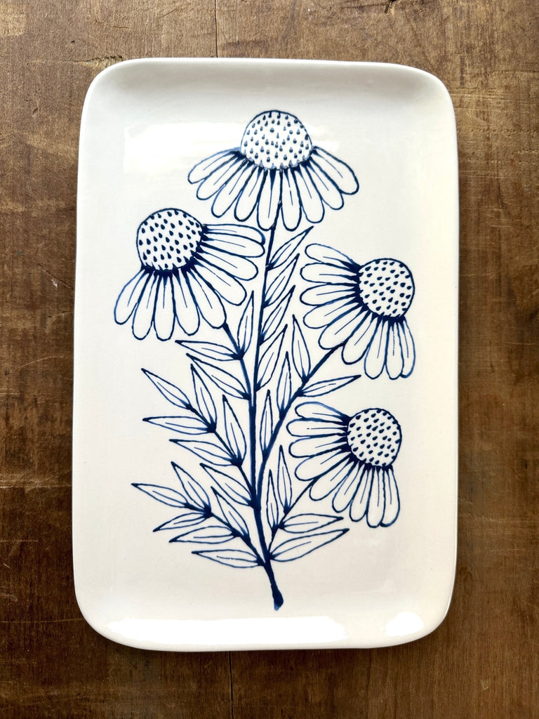 Hand Painted Ceramic Tray - No. 2828