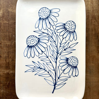 Hand Painted Ceramic Tray - No. 2829