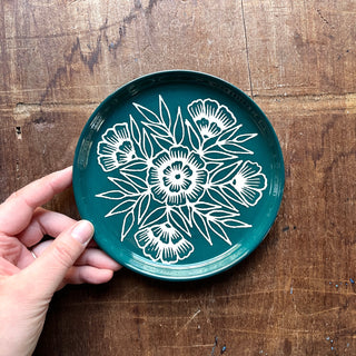 Hand Painted Ceramic Plate - No. 1894