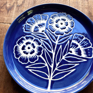 Hand Painted Ceramic Plate - No. 1895