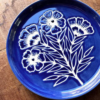 Hand Painted Ceramic Plate - No. 1898