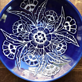 Hand Painted Ceramic Bowl - No. 1899