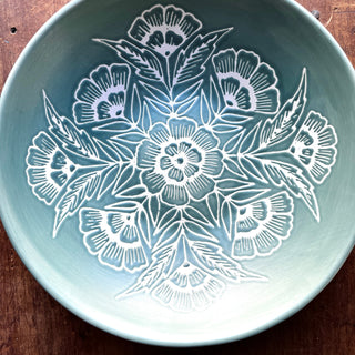 Hand Painted Ceramic Bowl - No. 1900