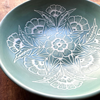 Hand Painted Ceramic Bowl - No. 1900