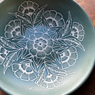 Hand Painted Ceramic Bowl - No. 1900