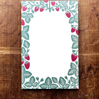 Strawberry Notepad, NP25