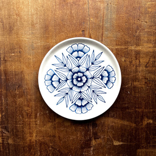 Hand Painted Ceramic Plate - No. 1934