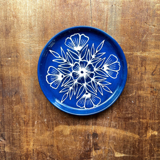 Hand Painted Ceramic Plate - No. 1935