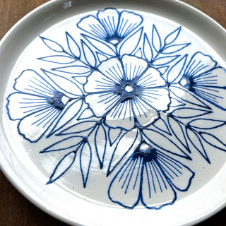 Hand Painted Ceramic Plate - No. 1936