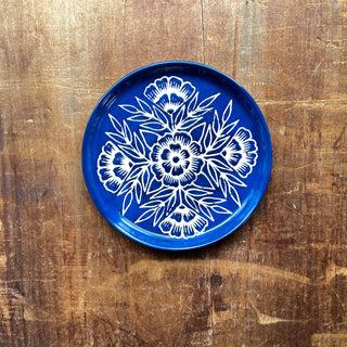 Hand Painted Ceramic Plate - No. 1938