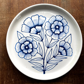 Hand Painted Ceramic Plate - No. 1943