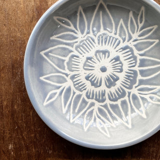 Hand Painted Ceramic Ring Dish - No. 1945
