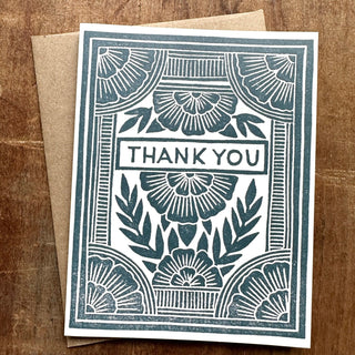 "Thank You," Offset Printed Card, OP10