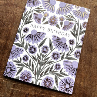 "Happy Birthday," Greeting Card