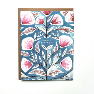 "Happy Birthday" Foil Stamped Cards, FL33