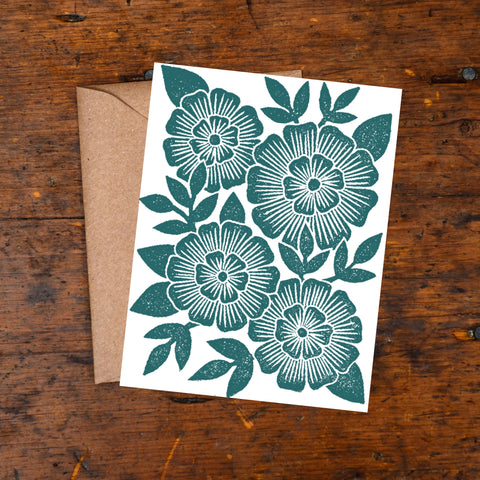 Block Printed Blank Cards